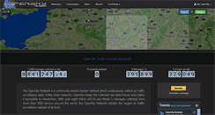 Desktop Screenshot of opensky-network.org